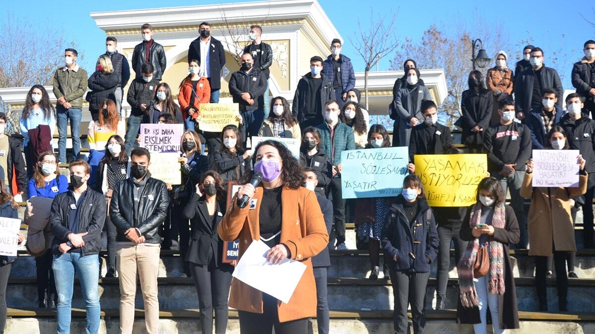 Erkek Şiddetine Hayır eylemi