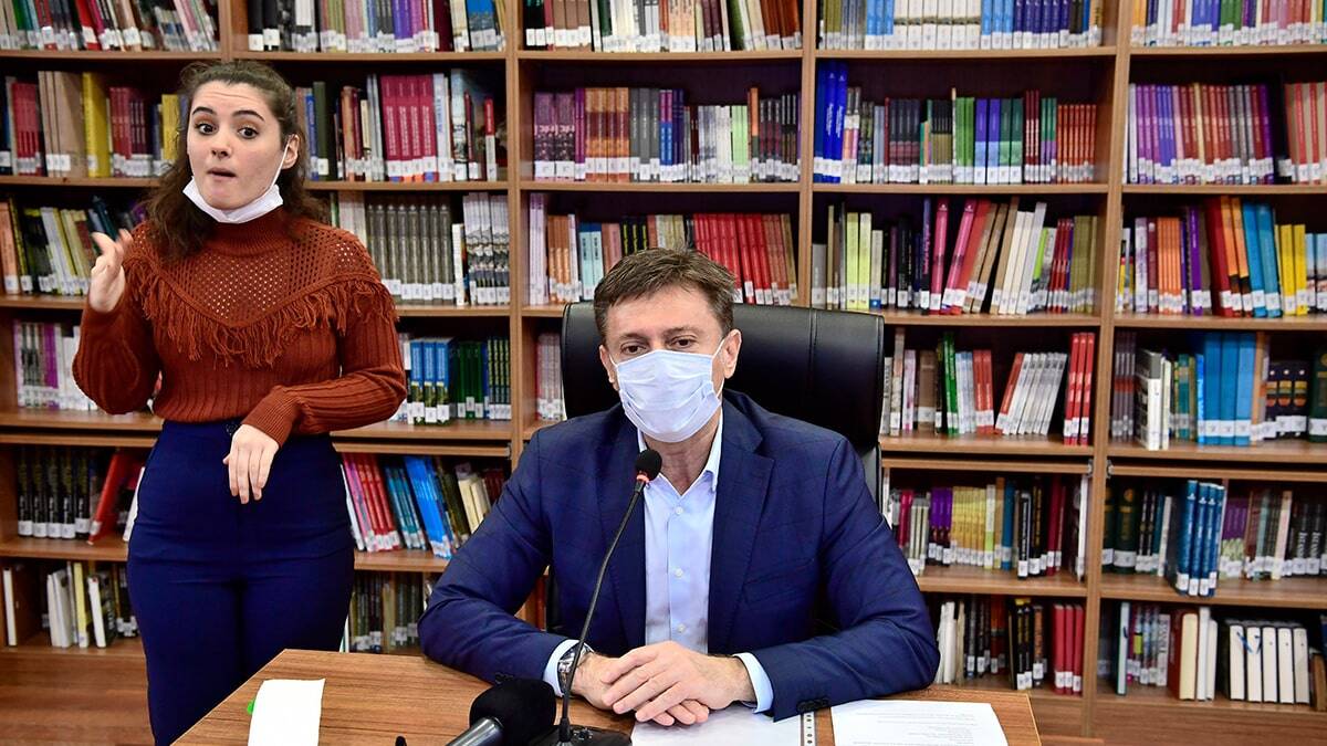 Engelli vatandaşlarla online toplantı