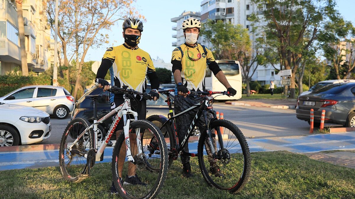 Çalınan 3 bin lira değerindeki bisikletini buldu