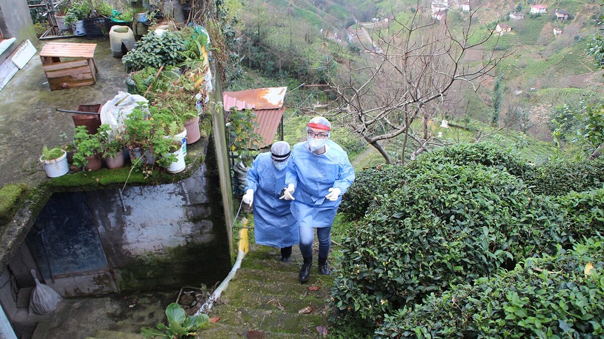 Filyasyon ekipleri ev ev dolaşıyor