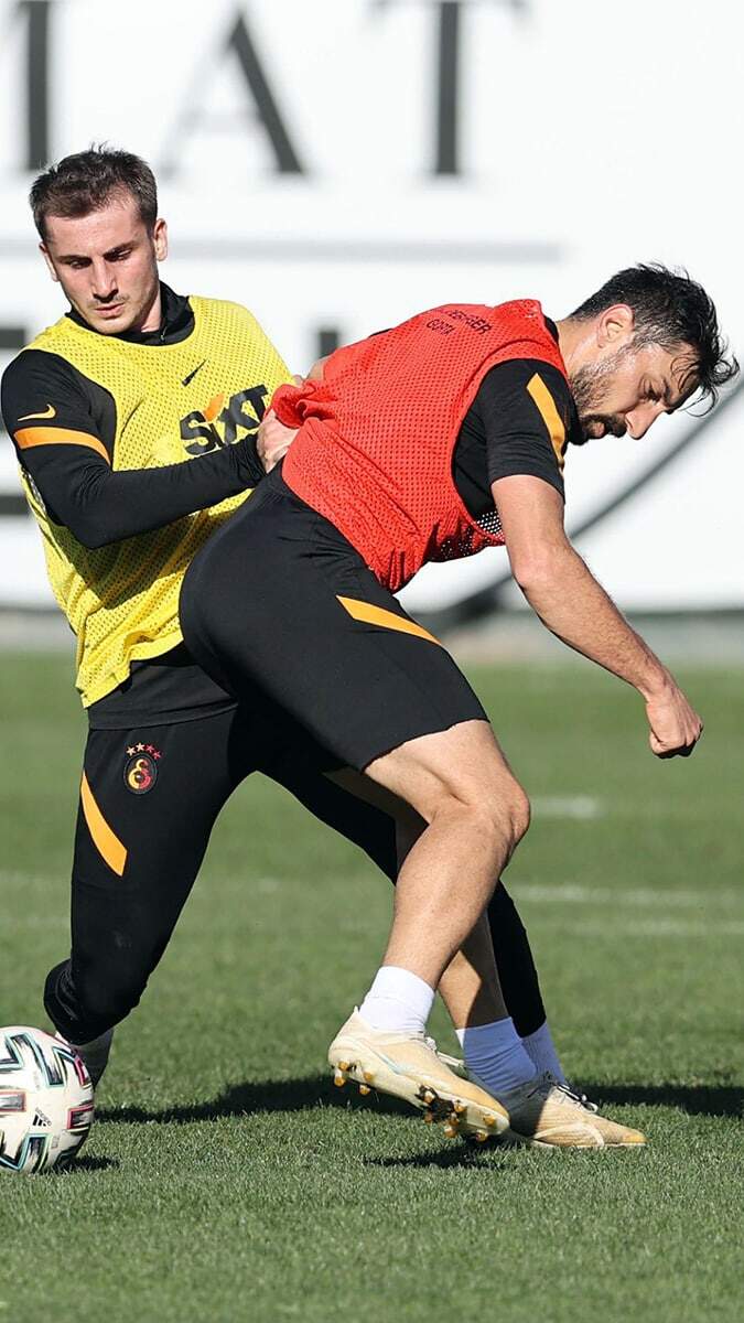 Galatasaray maç hazırlıklarını sürdürdü