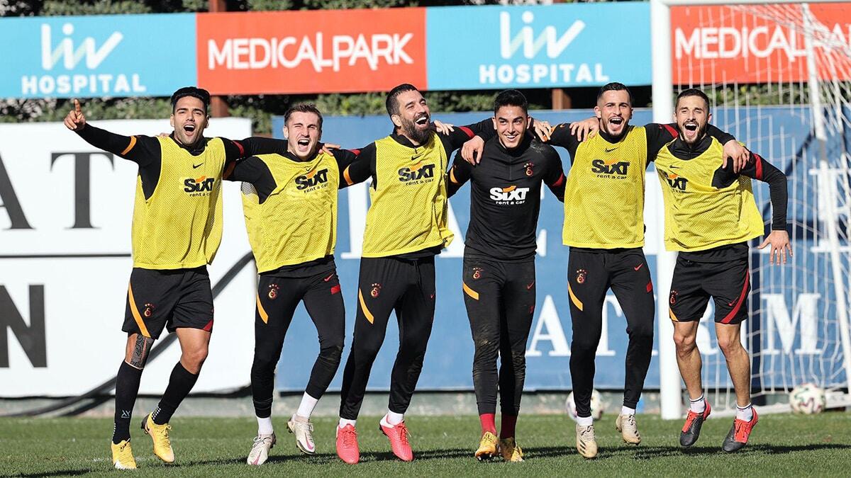 Galatasaray maç hazırlıklarını sürdürdü