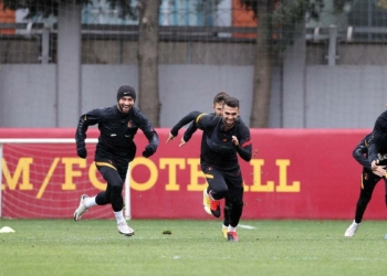 Galatasaray Darıca Gençlerbirliği maçı hazırlıklarına devam etti