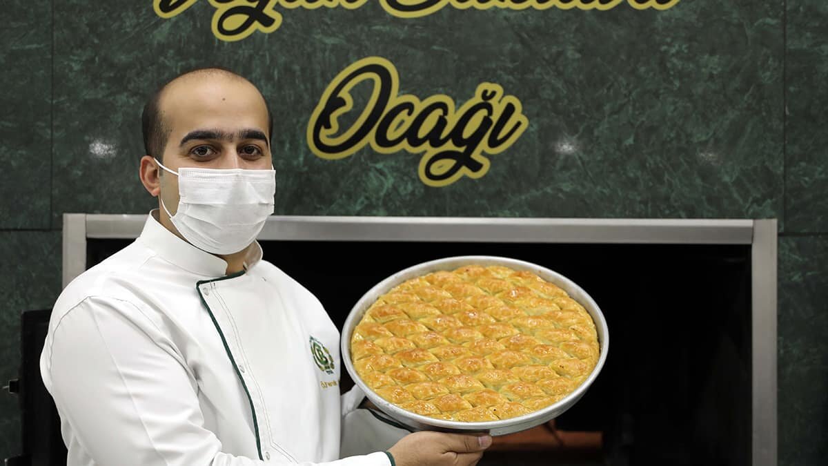 Vegan baklava üretildi