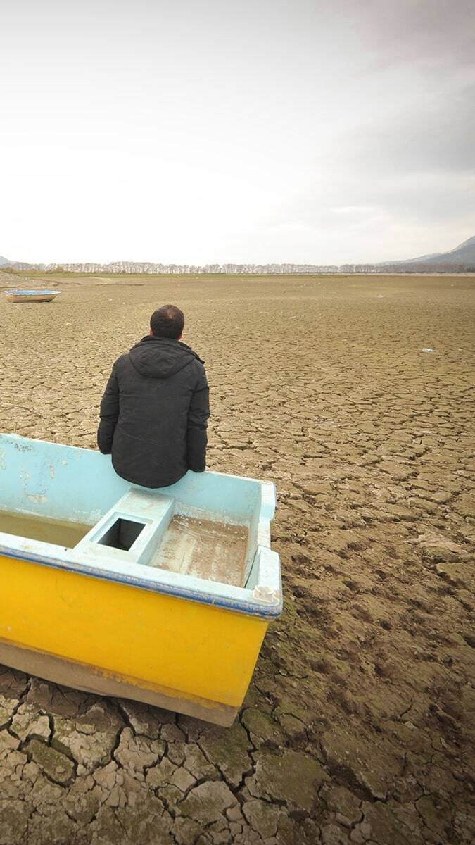 Gölbaşı Barajı'nın yüzde 90'ı kurudu