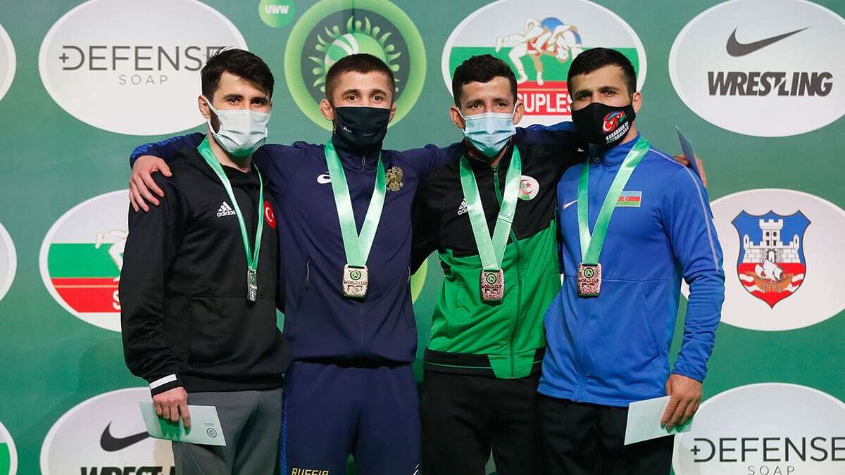 Şeref Kılıç gümüş Cengiz Arslan bronz madalya kazandı