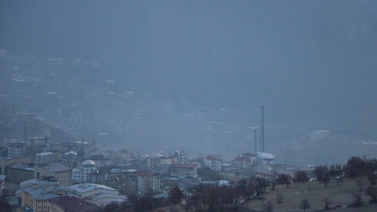 Hakkari kalitesiz havayı soluyan 3. il