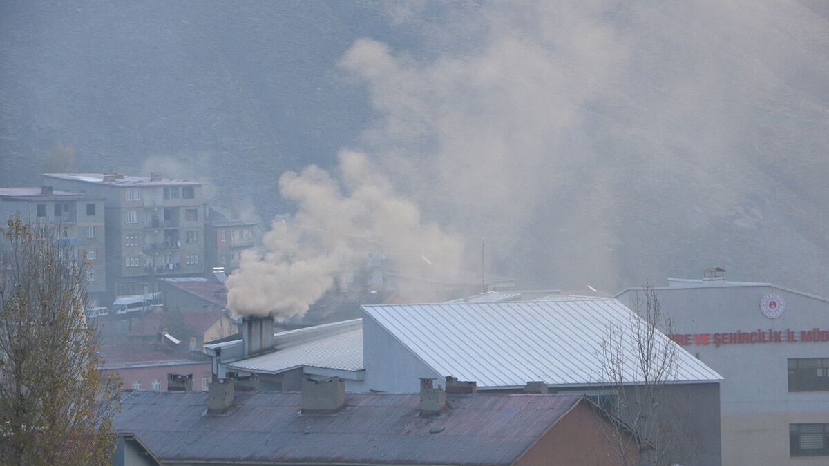 Hakkari kalitesiz havayı soluyan 3. il