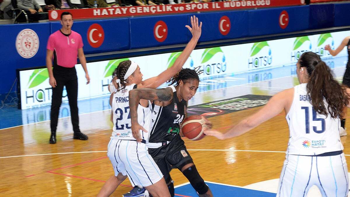 Hatay Büyükşehir Belediyespor Beşiktaş HDI Sigorta: 57-69