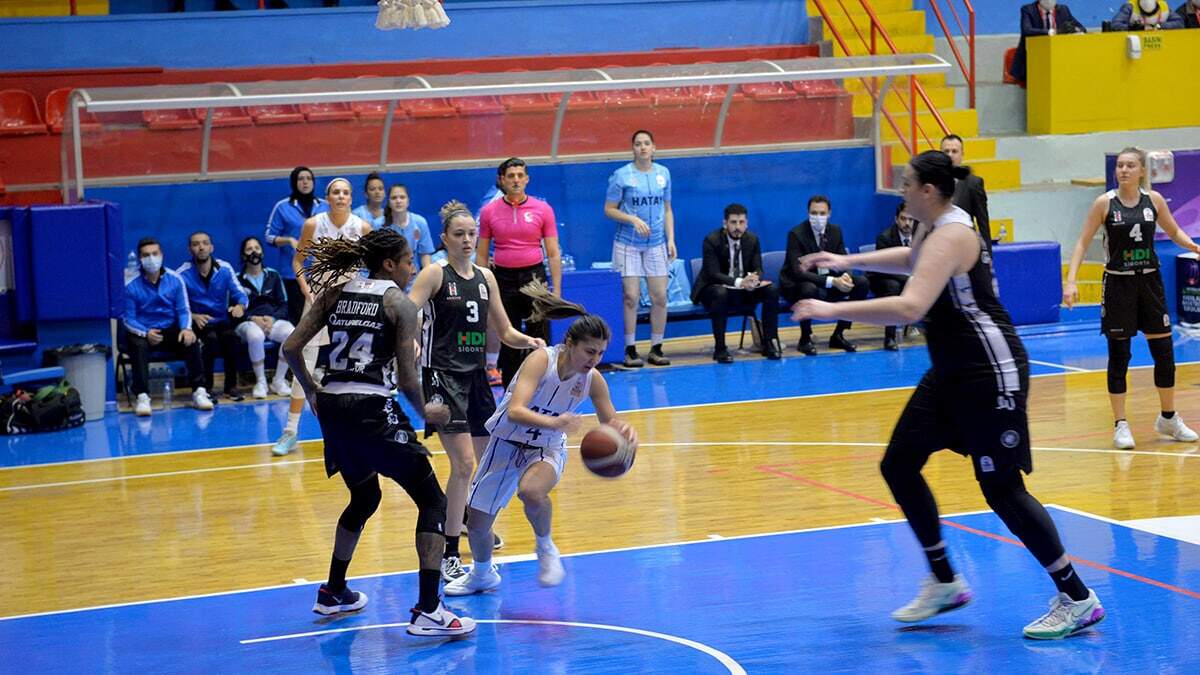 Hatay Büyükşehir Belediyespor Beşiktaş HDI Sigorta: 57-69