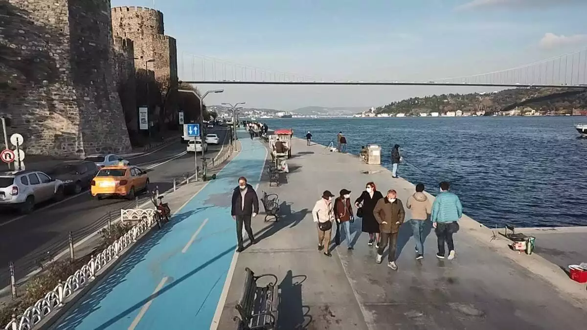 İstanbul'da  özellikle sahil şeritlerinde  kilometrelerce uzunluktaki  bisiklet yollarındaki  boyaların, çevre kirliliğine neden olduğu, bunun yanı sıra  yağışlı havalarda kayganlaşarak kazalara davetiye çıkardığı bildirildi.