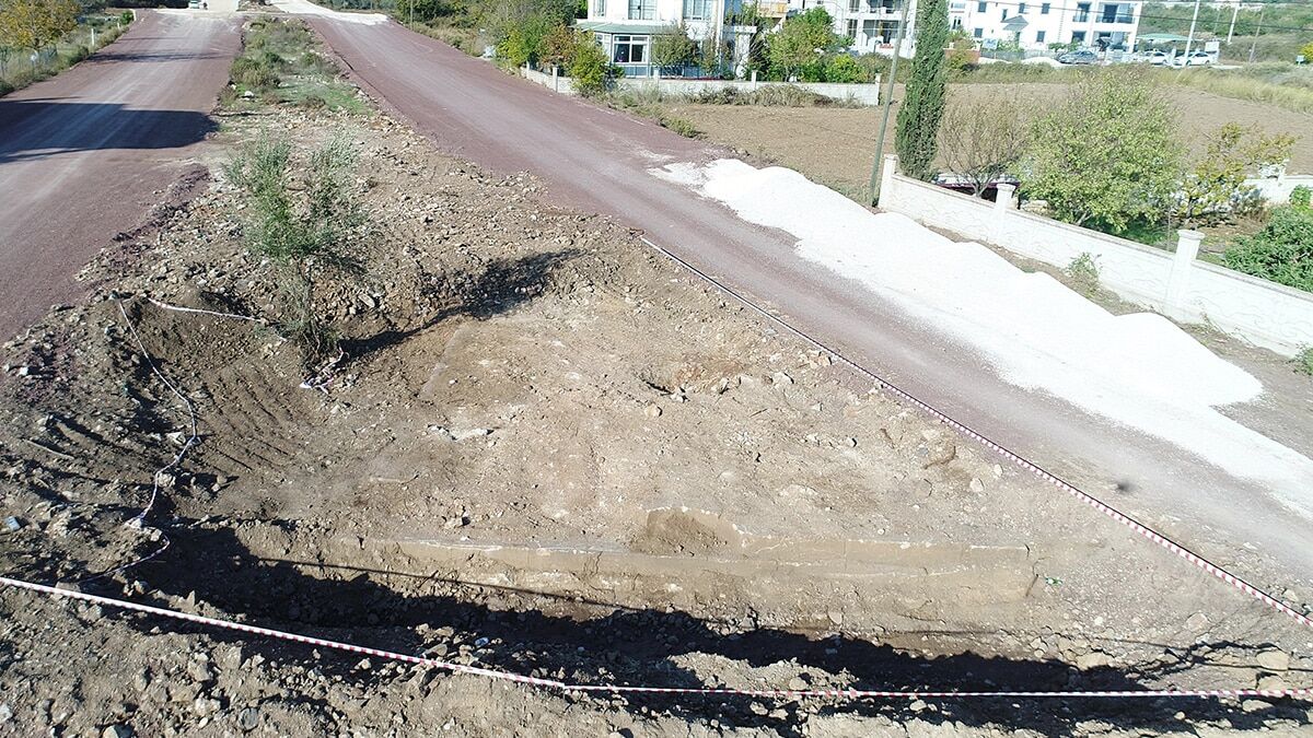 Selçuklu dönemine ait tarihi yapıya rastlanıldı