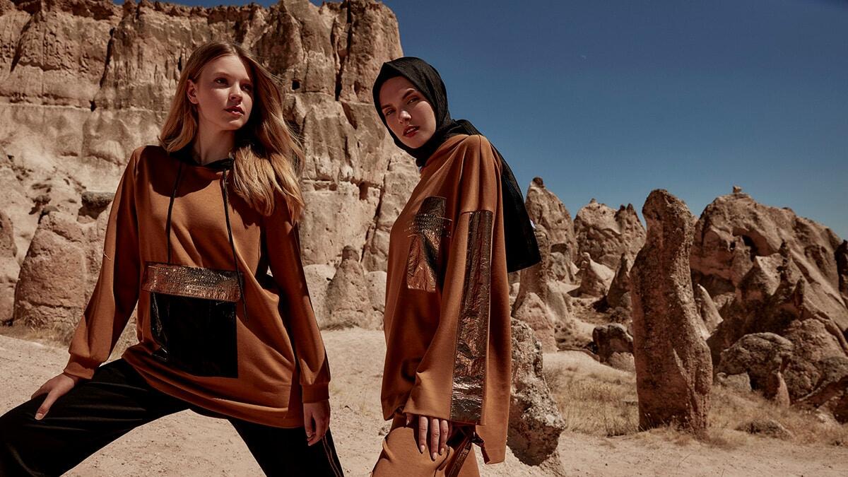 Kadın giyim markasından ikili takım modelleri