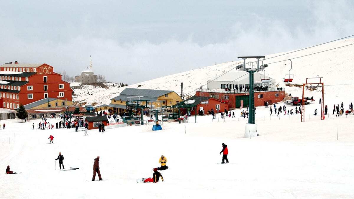 Kayak merkezlerine talep patlaması yaşanıyor