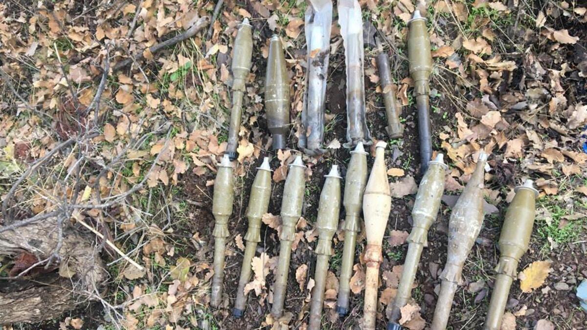 PKK'ya ait çok sayıda silah ve mühimmat ele geçirildi