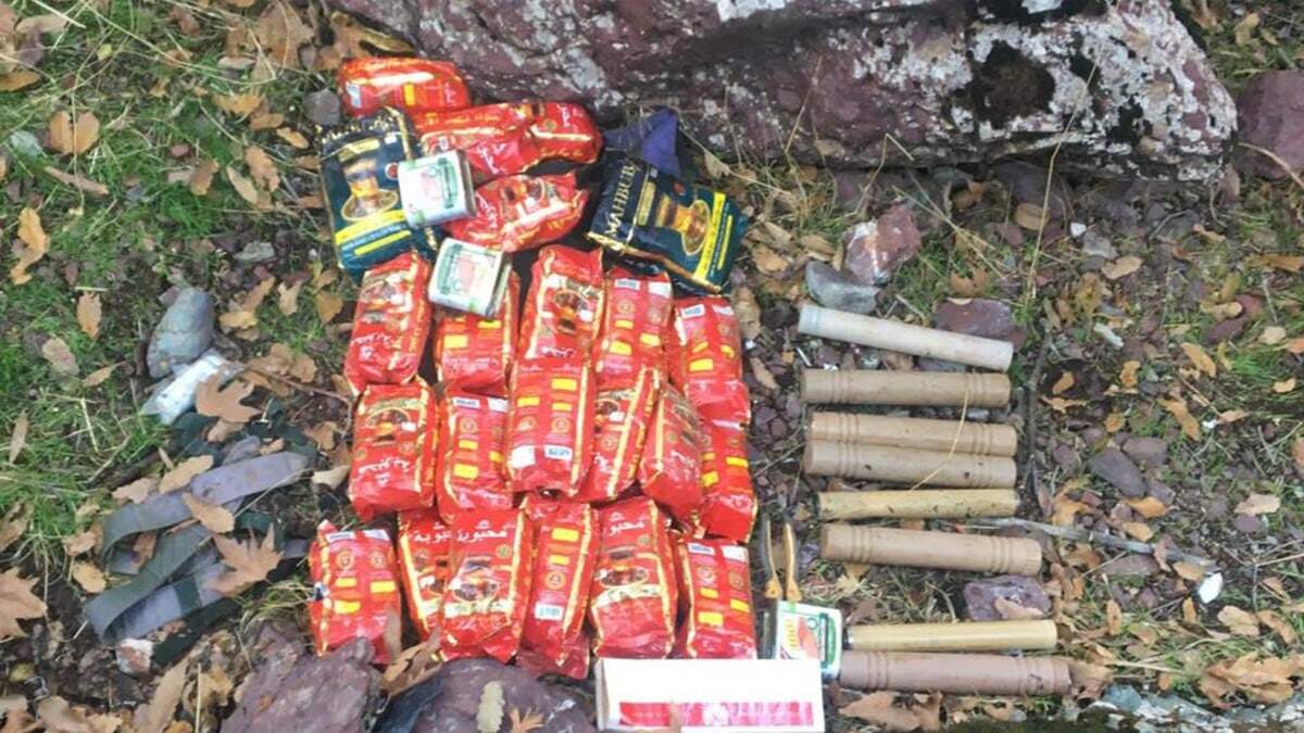 PKK'ya ait çok sayıda silah ve mühimmat ele geçirildi