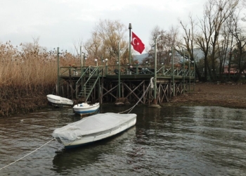 Sapanca Gölü'nde su seviyesi 30.34 metre düştü