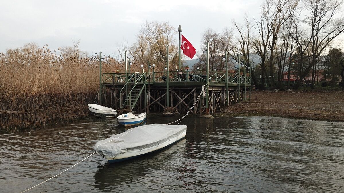 Sapanca Gölü'nde su seviyesi 30.34 metre düştü