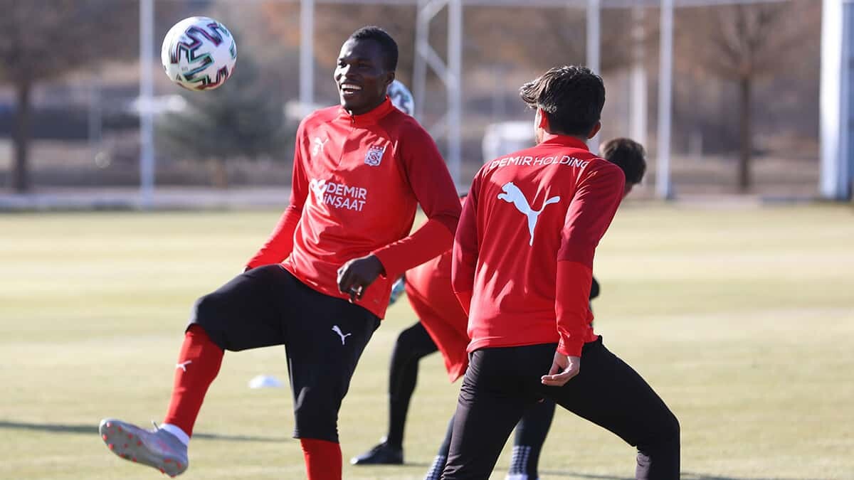 Sivasspor Trabzonspor maçının hazırlıklarını tamamladı