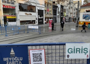 Taksim Meydanı boş kaldı
