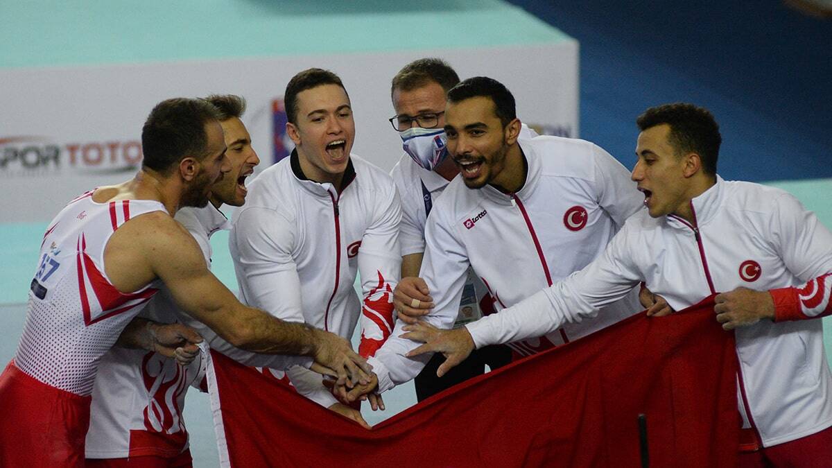 Türkiye Cimnastik Milli Takımı'ndan tarihi başarı