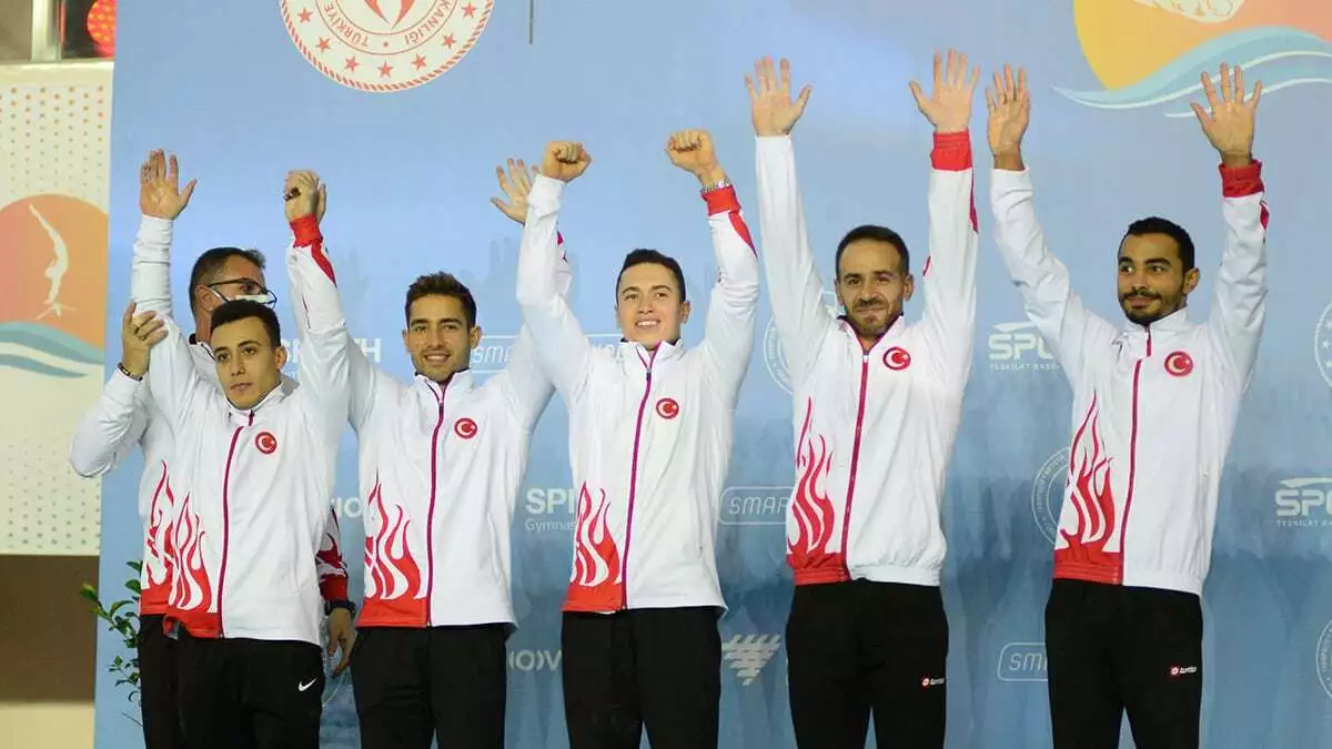 Türkiye cimnastik milli takımı'ndan tarihi başarı