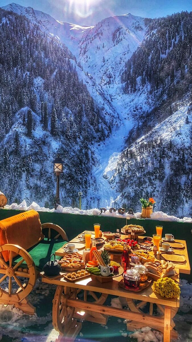 Bungalov evlerde bol oksijenli termal tatil