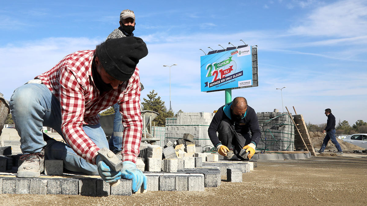 Ahlatlıbel Atatürk Parkı bakıma alındı