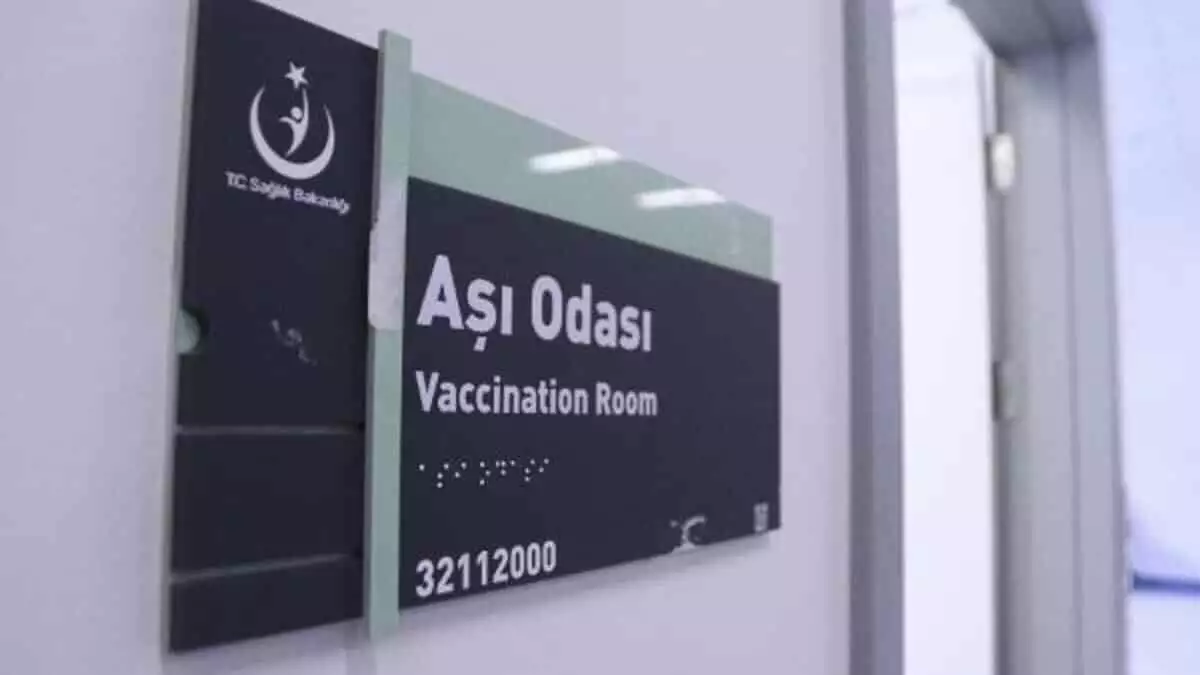25 aşı uygulama odası oluşturuldu