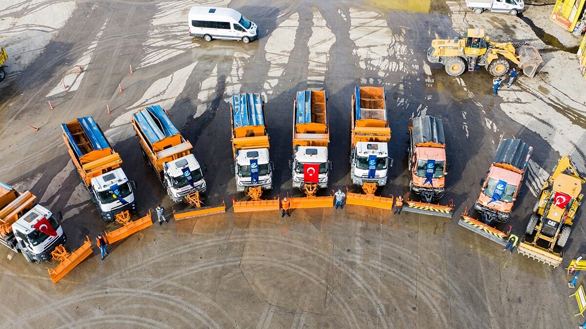 7 gün 24 saat kar ve buzla mücadele gerçekleşecek