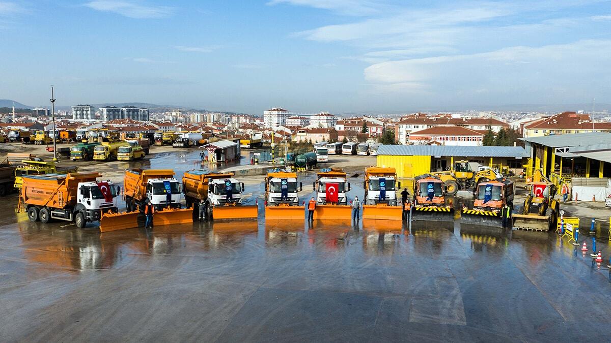 7 gün 24 saat kar ve buzla mücadele gerçekleşecek