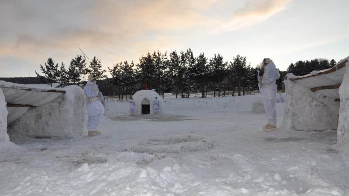 Kış Şartlarında Barınma Eğitimleri başarı ile icra edildi
