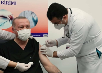 Erdoğan kovid-19 aşısı oldu