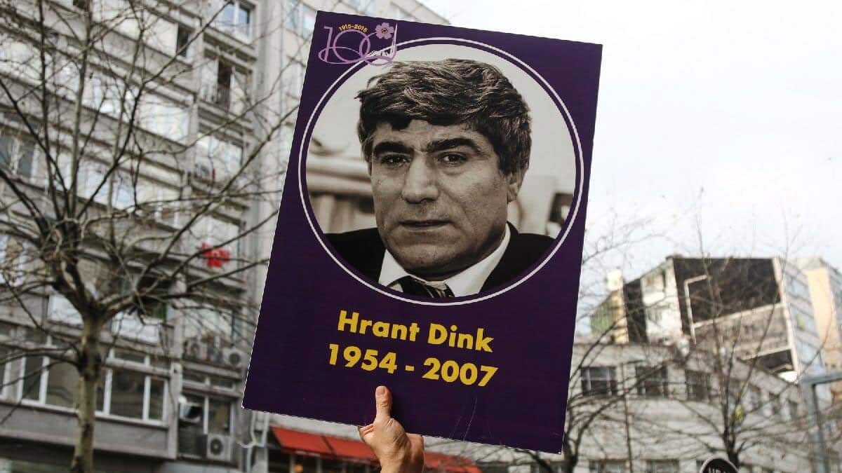 Hrant Dink öldürülüşünün 14'üncü yılında anıldı