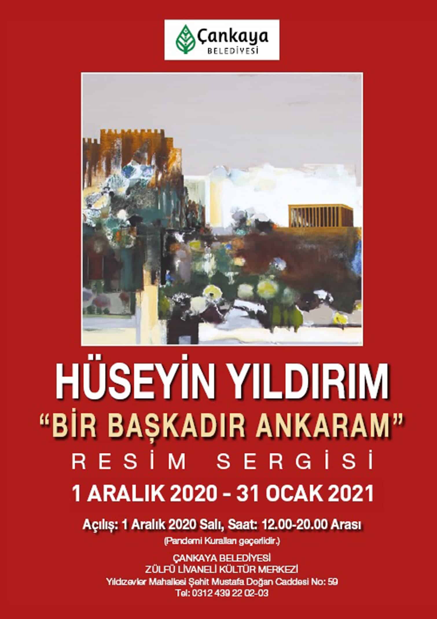 “Bir Başkadır Ankaram” resim sergisi 31 Ocak'a kadar Ankaralı sanatseverleri buluşmaya devam edecek.
