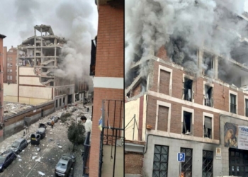 Madrid'de şiddetli patlama