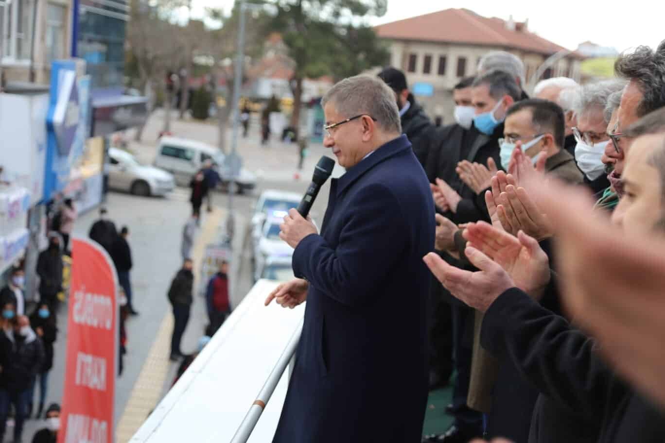 Davutoğlu Bahçeli'ye Karaman'dan cevap verdi