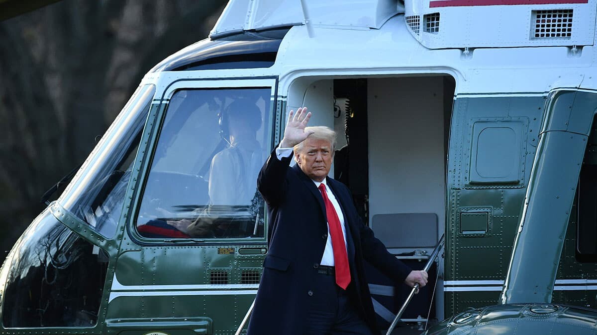 Donald Trump dönemi resmen bitti