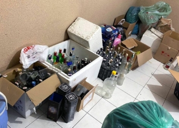 260 litre doluma hazır sahte içki ele geçirildi