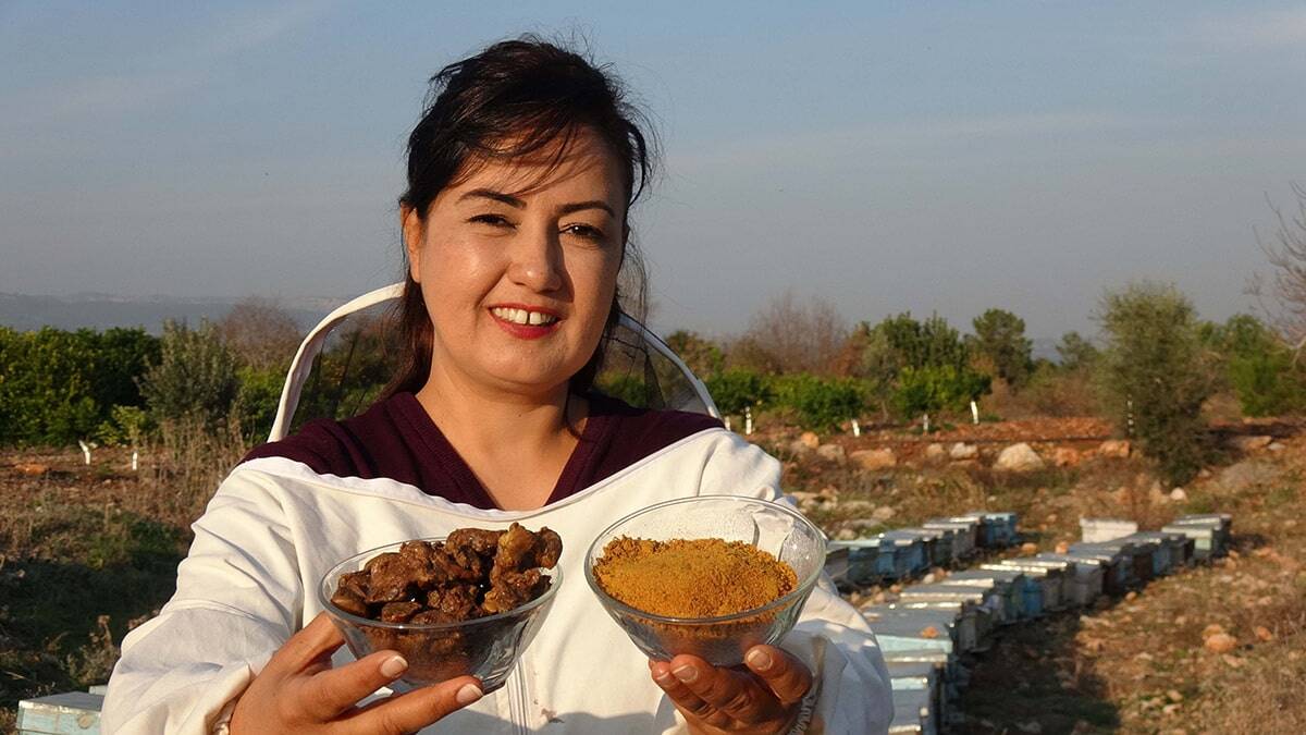 Koronavirüs nedeniyle talep patlaması yaşanan propolis, son 10 yılda çok tüketilen arı ürünlerinin başında gelmeye başladı.