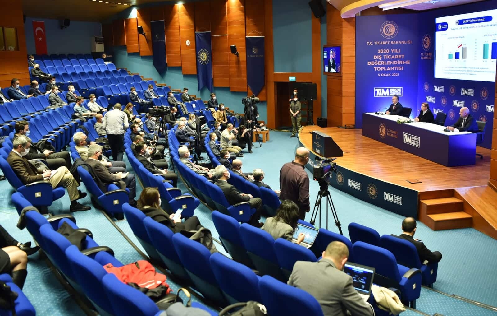 2020 yılı ihracatını tarihi bir rekorla kapattık