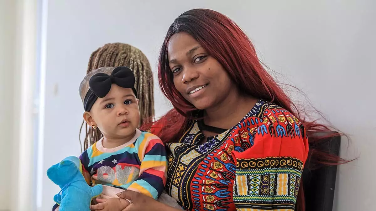 Marlene 10 aylık kızıyla yaşam mücadelesi veriyor