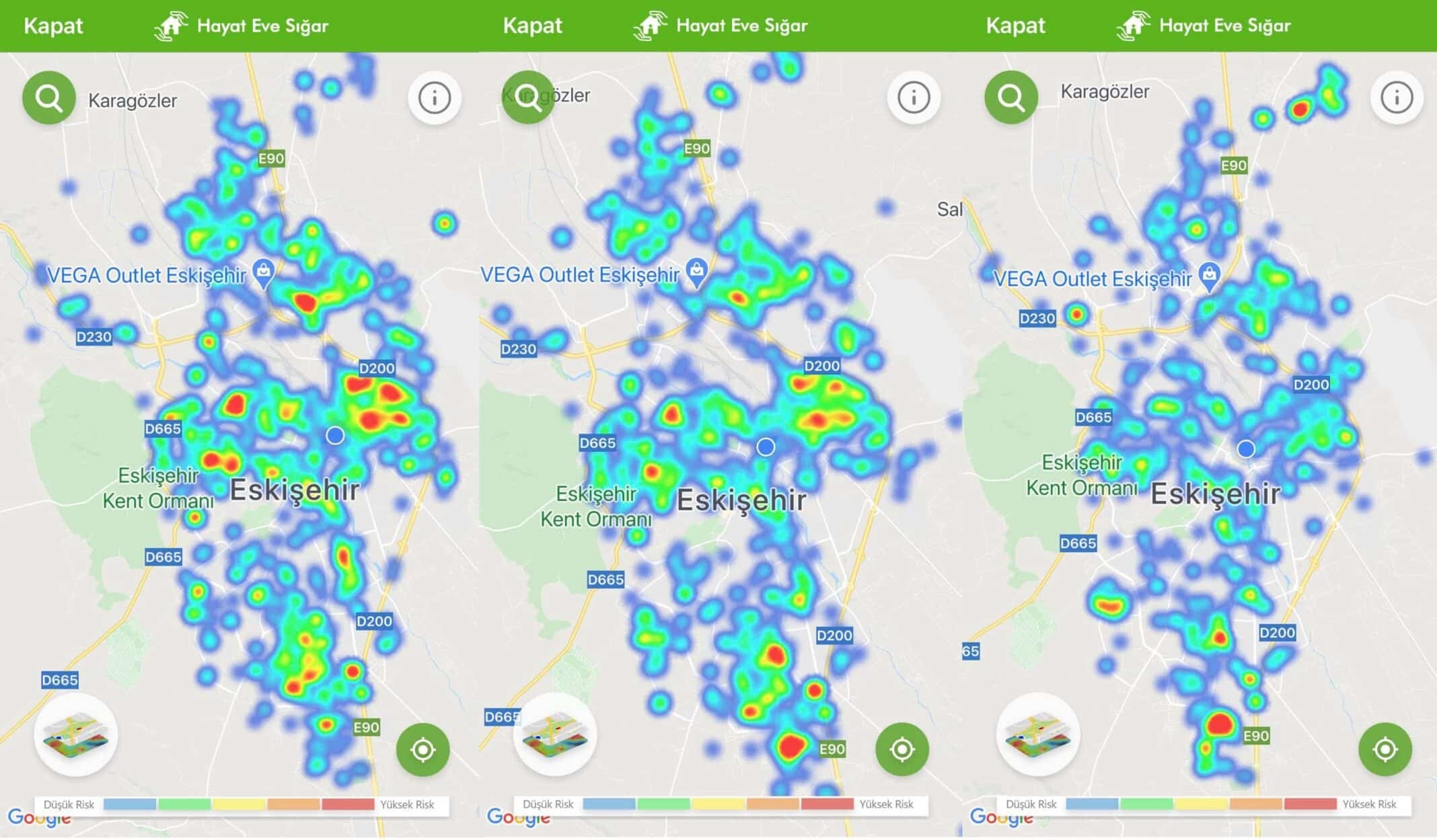 Eskişehir'de günlük vaka sayısı 50'ye düştü