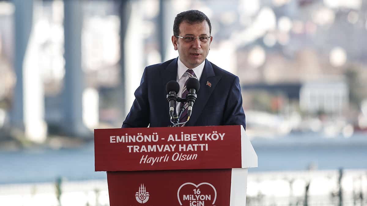 Eminönü Alibeyköy Tramvay Hattı açıldı
