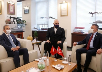 Oktay Arnavutluk Başbakanı ile SSB'yi ziyaret etti