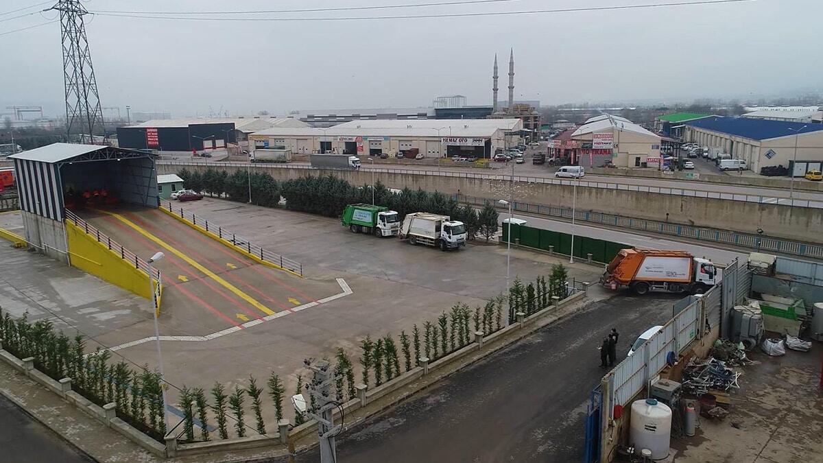 Atık aktarma istasyonu 2,5 milyon lira tasarruf sağladı