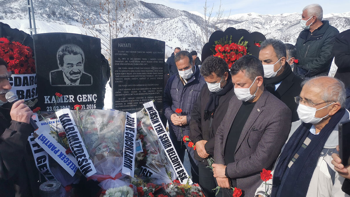 Kamer Genç ölümünün 5'inci yılında anıldı