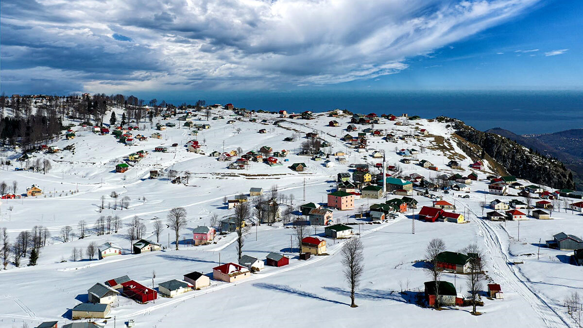 Hıdırnebi Yaylası'nda muhteşem doğa