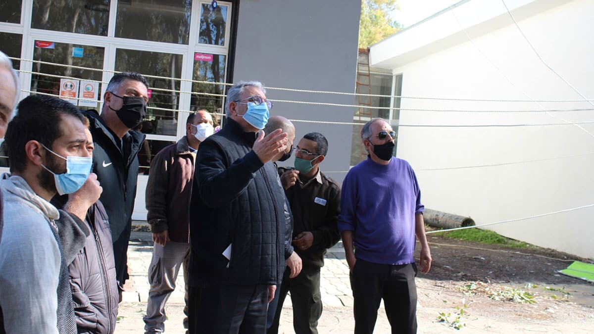 KKTC'yi fırtına vurdu 