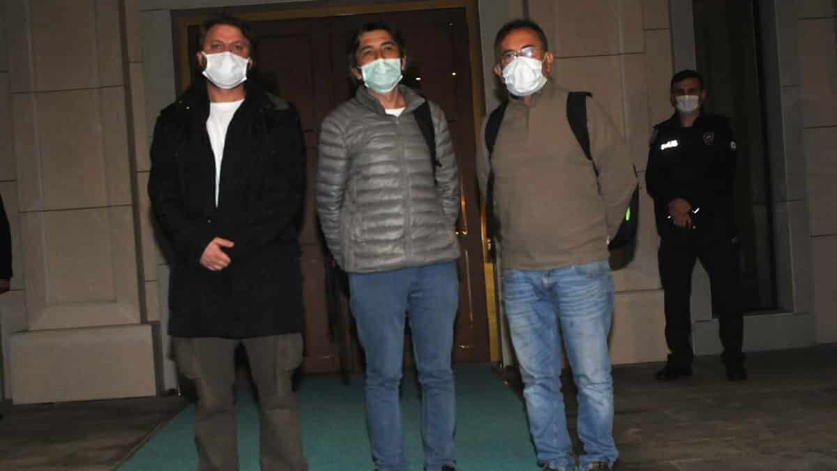 'Mozart' gemisinden kurtulan 3 denizci İstanbul'da